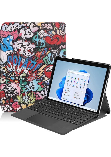 Microsoft Surface Go3/go2/go Için Otomatik Uyandırma Uyku Özellikli Darbeye Dayanıklı Tablet Kılıfı (Yurt Dışından)