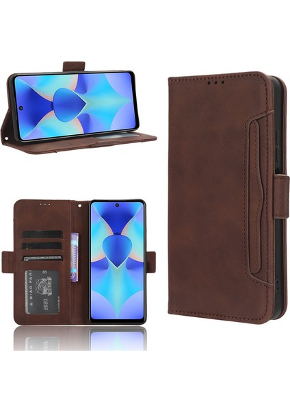 Tecno Spark 10C Telefon Kılıfı Için Kart Yuvalı Deri Telefon Kılıfı (Yurt Dışından) fiyatları
