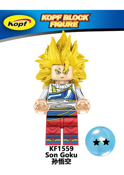 Tek Satış Dragon Topu Yapı Taşları Son Goku Vegeta Broli Zamasu Figürleri Aksesuarları Tuğla Dıy Çocuk Oyuncakları KF6142 (Yurt Dışından) fiyatları
