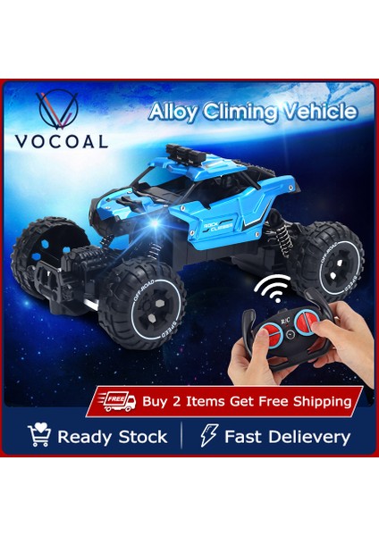 Vocoal Rc Araçlar 2.4g Uzaktan Kumanda Araba Oyuncak Döner Tırmanma Araç Yüksek Hızlı Off-Road Yarış Arabası Oyuncakları Ücretli Canavar Kamyon Oyuncak Erkek Çocuklar Için Hediye (Yurt Dışından)
