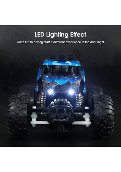 Vocoal Rc Araçlar 2.4g Uzaktan Kumanda Araba Oyuncak Döner Tırmanma Araç Yüksek Hızlı Off-Road Yarış Arabası Oyuncakları Ücretli Canavar Kamyon Oyuncak Erkek Çocuklar Için Hediye (Yurt Dışından)
