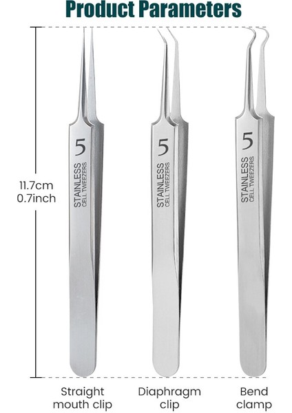 Çelik Klipsli Cımbız Ultra-Ince (Yurt Dışından) fiyatları