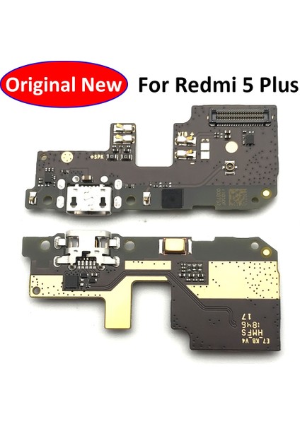 Yeni Xiaomi Redmi 5 Plus USB Şarj Portu Flex Kablo Yuva Konnektörü Kurulu Tamir Parçaları (Yurt Dışından)