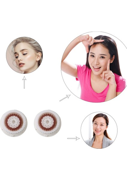 Yedek Fırça Başlıkları Clarisonic Için Hassas Yüz Temizleme Fırça Başlıkları (Yurt Dışından) modelleri