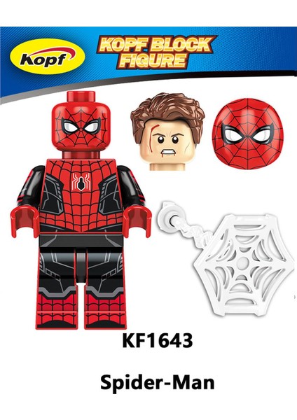 Gc Yapı Taşları Minifigure Oyuncak Süper Kahraman Serisi Demir Örümcek Adam Yeşil Goblin Dr. Ahtapot Birleştirilmiş Yapı Taşları Rengi (Yurt Dışından)
