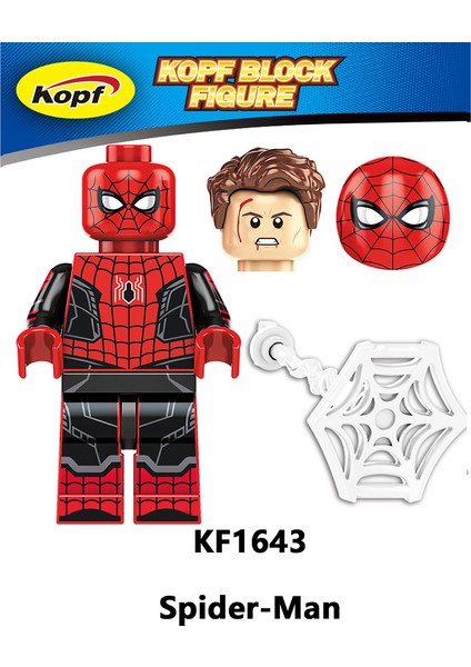 Gc Yapı Taşları Minifigure Oyuncak Süper Kahraman Serisi Demir Örümcek Adam Yeşil Goblin Dr. Ahtapot Birleştirilmiş Yapı Taşları Rengi (Yurt Dışından)