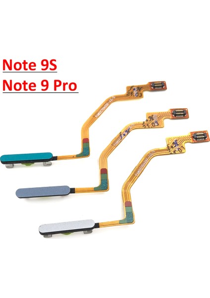 Dokunmatik Kimlik Parmak Izi Sensörü Tarayıcı Ev Dönüş Anahtarı Menü Düğmesi Flex Kablo Xiaomi Redmi Için Not 9s 9 Pro 11 4g (Yurt Dışından)