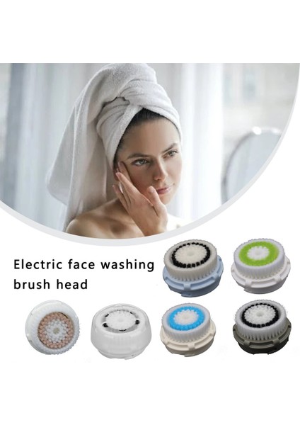 Elektrikli Yüz Temizleme Fırçası Başlığı Sonic Temizleme Fırçası Başlığı Yıkama - Pembe Normal Tip (Yurt Dışından) indirimleri