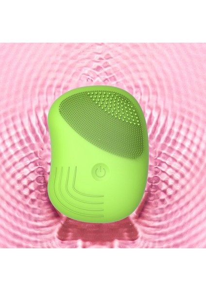 Xhhdqes Elektrikli Silikon Yüz Temizleyici Ultrasonik Yüz Yıkama Siyah Nokta Kaldırmak Için Derin Cilt Temizleyici Yüz Masajı (Yurt Dışından)