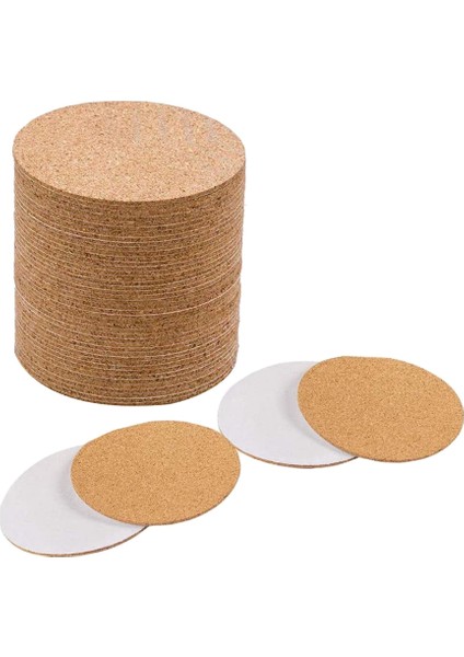 Kendinden Yapışkanlı Bardak Altlıkları, Paspasları Bardak Altlıkları ve Dıy El Sanatları Malzemeleri Için Destek Levhaları (80, Yuvarlak) (Yurt Dışından) fiyatları