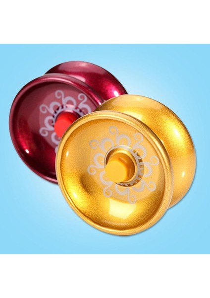 Havalı Alaşımlı Alüminyum Tasarım Yoyo, Yüksek Hızlı Profesyonel Yoyo Topu, String Trick Yo-Yo Çocuklar Sihirli Hokkabazlık T (Yurt Dışından)