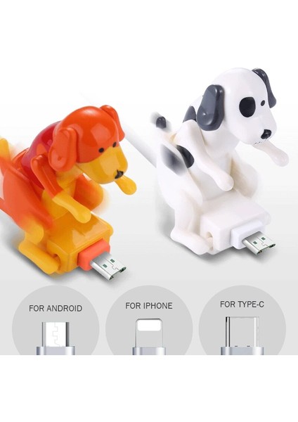 Komik Çabalayan Köpek Hızlı Şarj Aleti Kablosu Şarj Hattı Sevimli Hızlı Şarj Güç Tarihi Kablosu USB Cep Telefonları Şarj Cihazı Köpek (Yurt Dışından)