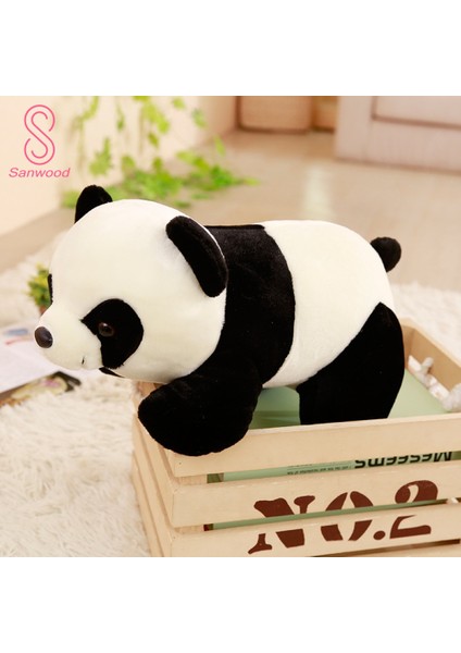 Sevimli Karikatür Panda Pamuk Dolması Bebek Yumuşak Peluş Oyuncak Çocuklar Hediye Ev Partisi Dekoru (Yurt Dışından) fırsatları