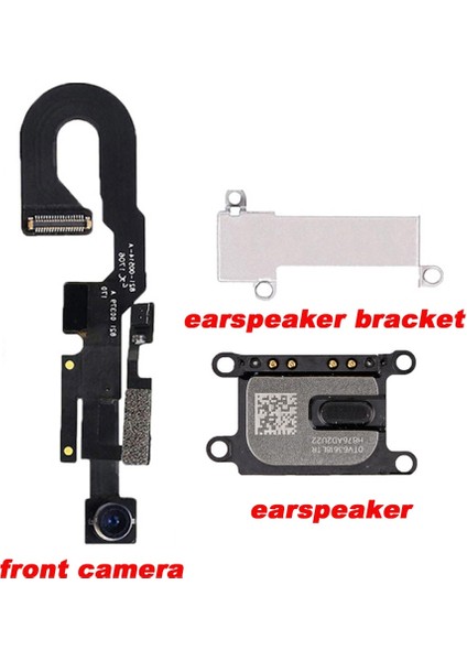 Yüz Ön Kamera Sensörlü Yakınlık Işığı Flex Kablo + Braket Tutuculu Kulaklık iPhone 7g 7 Artı 8 8 Artı (Yurt Dışından) fiyatları