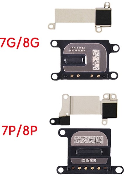 Yüz Ön Kamera Sensörlü Yakınlık Işığı Flex Kablo + Braket Tutuculu Kulaklık iPhone 7g 7 Artı 8 8 Artı (Yurt Dışından) fırsatları