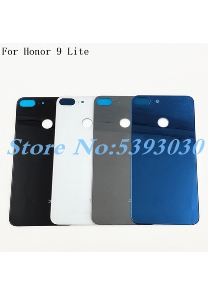 Huawei Honor 9 Lite Için Arka Pil Kapağı Arka Kapı Konut Case Cam Panel Telefon Yedek Pil Kapağı Logo ile (Yurt Dışından)