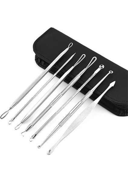 7 Adet/Takım Komedon Yüz Cilt Bakımı Aracı Iğneler Yüz Temizleyici (Yurt Dışından) fiyatları