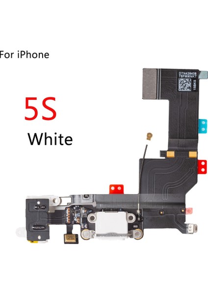 IPhone 6g 6 6s Artı 5g 5c 5s Se Şarj Portu Dock Konnektörü Kulaklık Ses Jakı + Mikrofon Flex Kablo Değiştirme (Yurt Dışından)