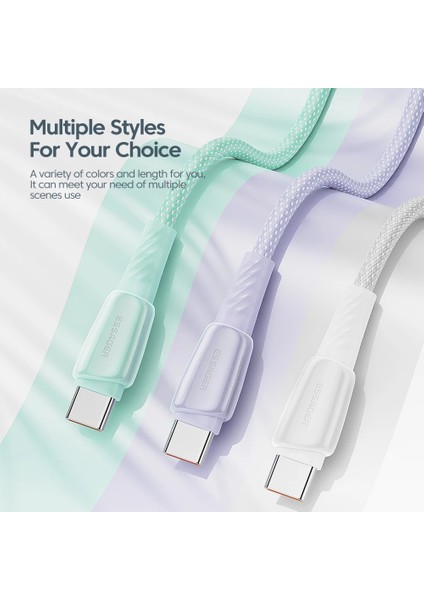 Essager 5A USB C Tipi Kablo 100W Onur 50 Pro Için Hızlı Şarj Şarj Cihazı USB C Veri Kablosu Kablosu 66W Huawei P50 Mate 40 Pro (Yurt Dışından) indirimleri