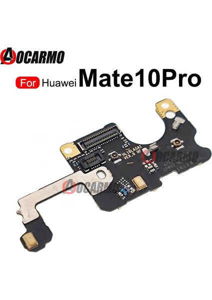 Adet Huaweı Mate 10 Pro Için Mikrofon Plakası Mikrofon Küçük Tahta Flex Kablo Yedek Tamir Parçaları (Yurt Dışından)