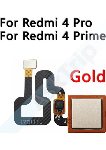 Orijinal Ana Düğme Geri Dokunmatik Kımlık Tarayıcı Flex Xiaomi Redmi Için Not 4 4x Pro Prime Plus Küresel Parmak Izi Sensörü Flex Kablo (Yurt Dışından)