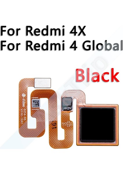 Orijinal Ana Düğme Geri Dokunmatik Kımlık Tarayıcı Flex Xiaomi Redmi Için Not 4 4x Pro Prime Plus Küresel Parmak Izi Sensörü Flex Kablo (Yurt Dışından)