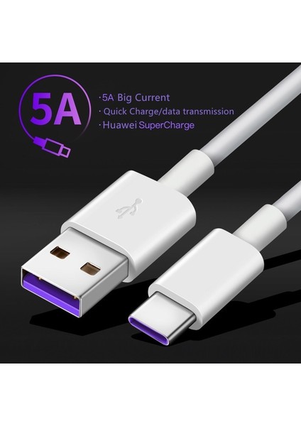 USB C Tipi Kablo 1m 2m 3m Hızlı Şarj Kablosu Kablosu Usbc Kablosu Xiaomi Redmi Için Not 8 Pro Samsung Cep Telefonu Usb-C Şarj Cihazı (Yurt Dışından)