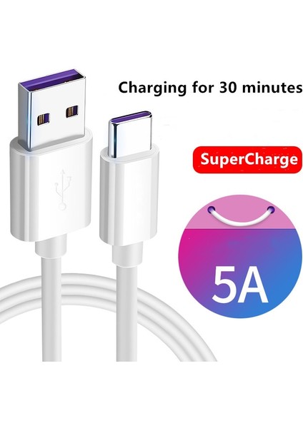 USB C Tipi Kablo 1m 2m 3m Hızlı Şarj Kablosu Kablosu Usbc Kablosu Xiaomi Redmi Için Not 8 Pro Samsung Cep Telefonu Usb-C Şarj Cihazı (Yurt Dışından)