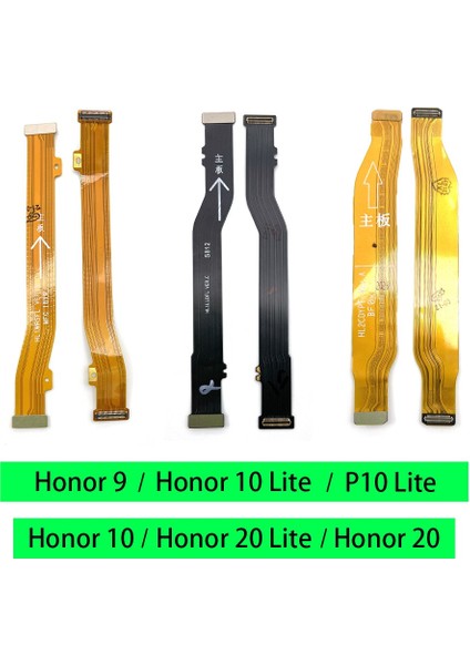 Huawei P9 P10 P20 Lite Onur 9 10 20 Lite 30S Ana Kurulu Anakart Bağlantısı LCD Ekran Flex Kablo Yedek Parçaları (Yurt Dışından)