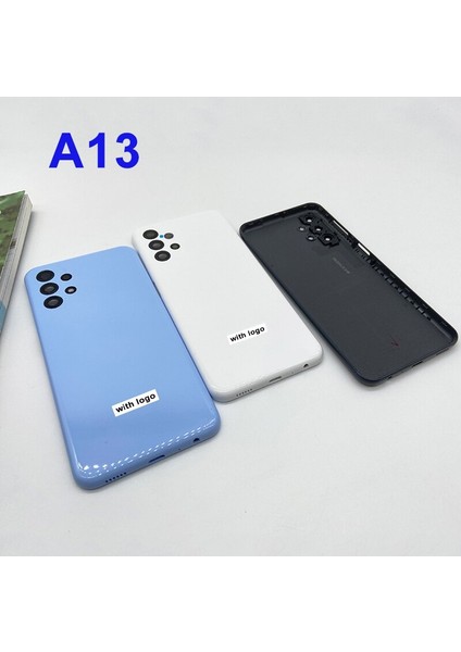 Samsung Galaxy A13 4g Arka Pil Kapağı Arka Kapı Konut Kapak Değiştirme Galaxy A13 Telefon Kılıfı Için Kamera Lens ile (Yurt Dışından)