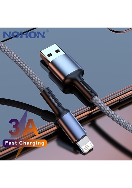 Hızlı Şarj USB Kablosu iPhone 13 12 Mini 11 Pro x Max 6 6s 7 8 Artı Apple iPad Kökenli Kurşun Veri Kablosu Cep Telefonu Uzun Tel (Yurt Dışından)