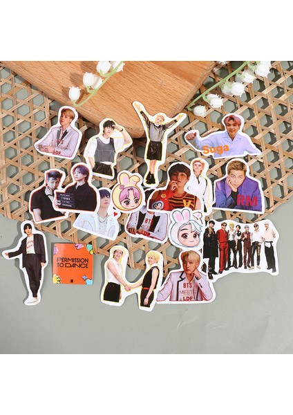 85 Adet/paket Kore Bangtan Boys Bts Etiket Telefon Bavul Dizüstü Kırtasiye Çıkartmalar (Yurt Dışından) modelleri