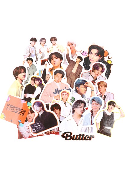 85 Adet/paket Kore Bangtan Boys Bts Etiket Telefon Bavul Dizüstü Kırtasiye Çıkartmalar (Yurt Dışından) indirimleri