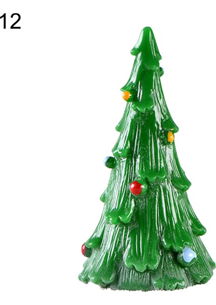 Minyatür Figürler Mükemmel Işçilik Mini Manzara Noel Noel Baba Heykel (Yurt Dışından) fiyatları