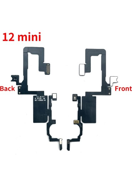 Adet Kulak Kulaklık Kablosu iPhone x Xs Max Xr 11 Pro Max 12 Pro Yakınlık Işık Sensörü Ses Kulaklık Hoparlör Flex Meclisi (Yurt Dışından)