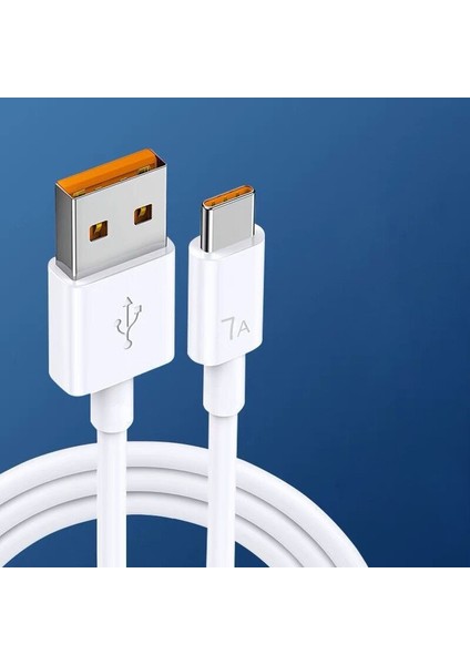7A Hızlı Şarj Tipi C Kablo Hızlı Veri Transferi Cep Telefonu USB Şarj Kabloları Veri Kablosu Xiaomi Samsung Huawei Için (Yurt Dışından)