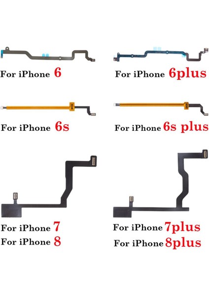Adet iPhone 5 6 6s 7 8 Artı Ev Dokunmatik Kimlik Dönüş Parmak Izi Düğmesi Anakart Ara Bağlantı Konektörü Flex Kablo Uzatın (Yurt Dışından)