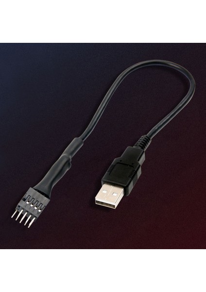 9pin Erkek - Harici USB A Erkek Pc Anakart Uzatma Kablosu 20CM (Yurt Dışından) fırsatları