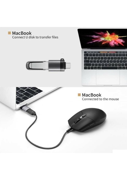 Usb'den Type-C 3.0 Adaptör Otg Adaptör Cep Telefonu Adaptör Ipi (Yurt Dışından)