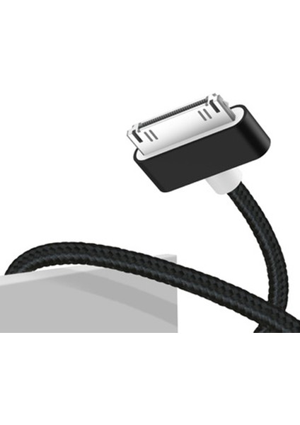 1m 2m USB Kablosu Hızlı Şarj iPhone 4 4s 3gs 3g iPad 1 2 3 Ipod Nano Touch 30 Pin Orijinal Şarj Adaptörü Veri Senkronizasyon Kablosu (Yurt Dışından)