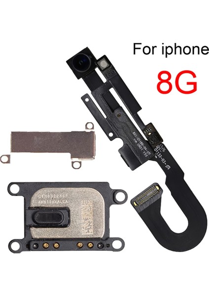 Yüz Ön Kamera Sensörü Yakınlık Işık Mikrofon Flex Kablo ve Metal Braketli Kulaklık iPhone 7 7 Artı 8g 8 Artı (Yurt Dışından) indirimleri