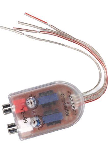 Stereo Yüksekten Alçak Adaptör, Ses Empedansı Dönüştürücü CD VCD DVD Oynatıcı Için Abs Plastik Kompakt (Yurt Dışından) indirimleri