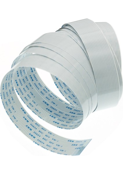 Ahududu Pi Için Flexcable Model B + 2m 1m 50CM 30CM 15CM 15 Pins Şerit Flex Kablo 15CM-200CM Ffc 1.0mm Awm 20624 80C 60V Vw-1 (Yurt Dışından)