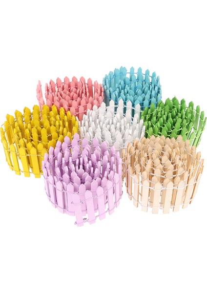 100*5 cm Minyatür Küçük Ahşap Çit Dıy Peri Bahçe Mikro Dollhouse Kapıları Dekor (Yurt Dışından) fiyatları