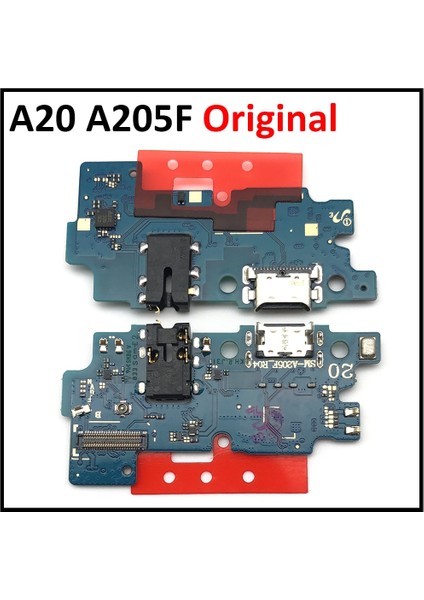 USB Bağlantı Noktası Şarj Cihazı Dock Fiş Konnektörü Şarj Kartı Flex Kablo Samsung Galaxy A20 A205F A205/A20E A202F A202 USB Kartı (Yurt Dışından)