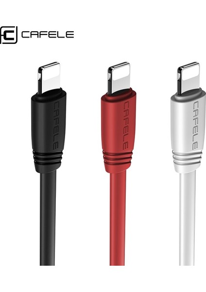 Cafele Düz USB Kablosu Şarj Kablosu Için iphone x 8 7 6s 6 Artı 5s Data Sync Telefon Kablosu Ios 11 10 9 USB Şarj Aleti 50CM/120CM (Yurt Dışından)
