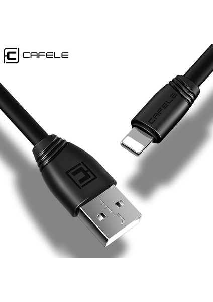 Cafele Düz USB Kablosu Şarj Kablosu Için iphone x 8 7 6s 6 Artı 5s Data Sync Telefon Kablosu Ios 11 10 9 USB Şarj Aleti 50CM/120CM (Yurt Dışından) indirimleri