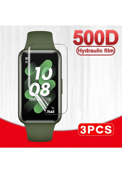 Hidrojel Film Için Huawei Band 7 Akıllı Saat Ekran Koruyucu Su Geçirmez Koruyucu Kapak Için Huawei Bilezik 7 Akıllı Aksesuarlar (Yurt Dışından)