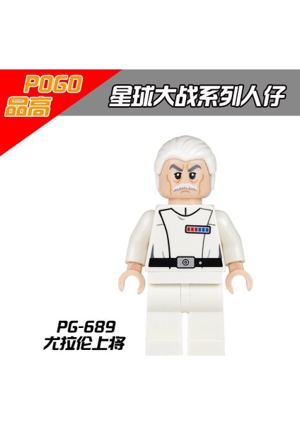Tek Satış Yıldız Savaşı Figürleri Yapı Taşları Luke Qui-Gon Jinn Ventress Yularen Minifigures Tuğlalar Çocuk Boys Koleksiyonu Hediye Oyuncaklar PG8037 (Yurt Dışından)