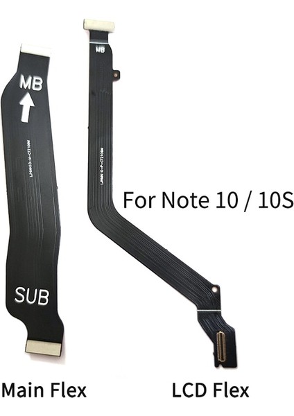 Xiaomi Redmi Için Not 10 10S 10T Pro Lite 5g Ana Kart Konnektörü USB Kartı LCD Ekran Flex Kablo Tamir Parçaları (Yurt Dışından)